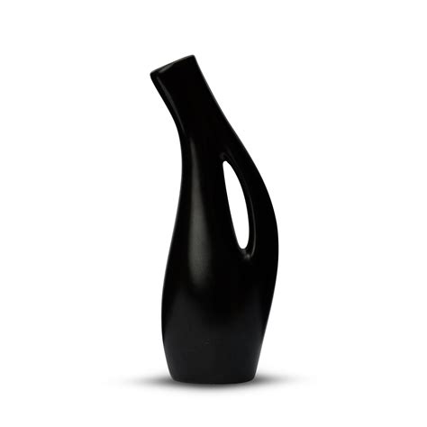 Lillemor Mannerheim, Small Ceramic Vase, Signed — Ruby Atelier