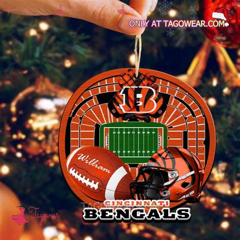 Carolina Panthers NFL Stadium Personalized Ornament - Tagowear