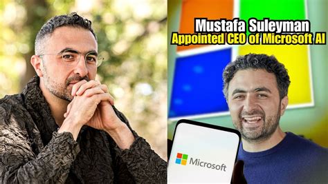 NEW CEO of MICROSOFT AI मुस्तफा सुलेमान कौन है? 2024 में सोशल मीडिया के सबसे चर्चित व्यक्ति बन ...