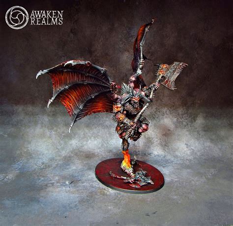 CoolMiniOrNot - Chaos Daemons Bloodthirster of Khorne | Chaos daemons ...