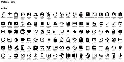 Material icon design guidelines | Exeter