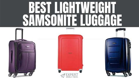 Best Lightweight Samsonite Luggage (Softshells And Hardshells) ⋆ Expert ...