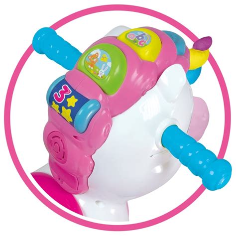 Baby Clementoni Interactive Ride On Unicorn | Smyths Toys UK