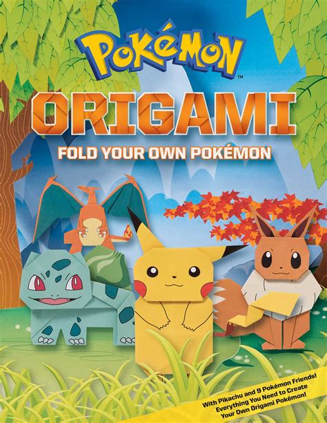 Pikachu Origami Easy Pokemon Origami Fold Your Own Pokemon Book Pikachu ...