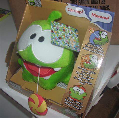 Cut The Rope Candy Monster Om Nom Soft Toy Review - In The Playroom