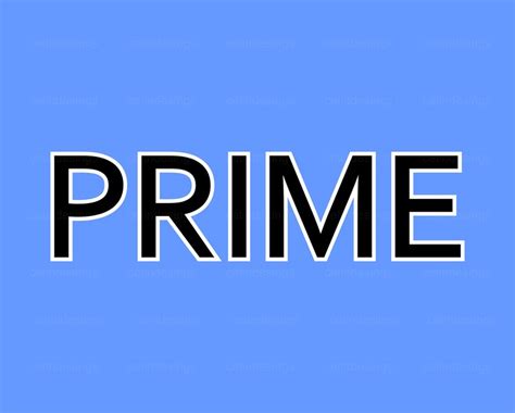 Prime Svg Prime Png Prime Layered Cut File - Etsy UK