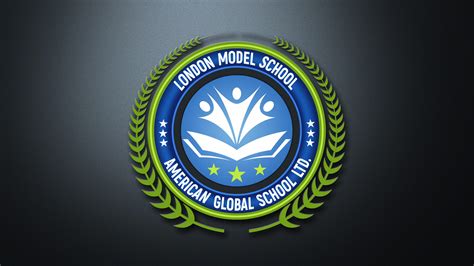 Modern School Logo Design Free PSD Template – GraphicsFamily