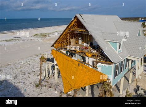 Mexico Beach, Florida - Destruction from Hurricane Michael is ...