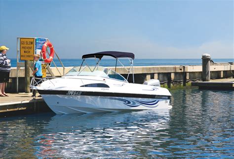 Oceansouth 3 Bow BIMINI TOP Boat Cover 4ft Long with Rear Support Poles ...