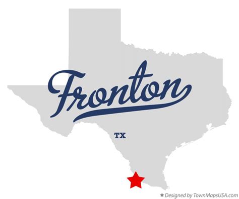 Map of Fronton, TX, Texas