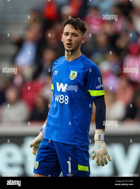 Burnley goalkeeper James Trafford during the Premier League match at ...