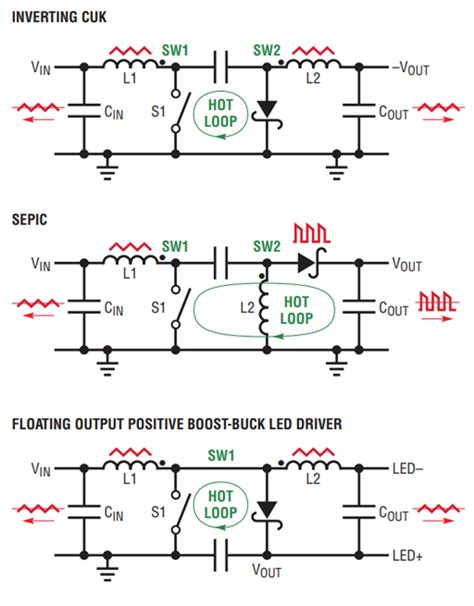 Boost-Buck LED Driver Topology for Automotive LEDs Operates with Low Input and Output Ripple ...