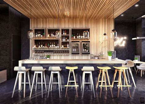 Industrial Bar on Behance