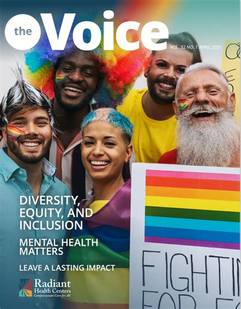 Insights Into the April 2021 Issue of The Voice | Radiant Health Centers