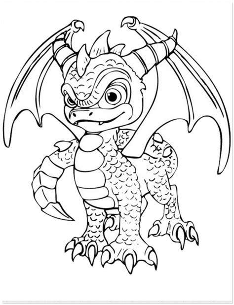 Spyro Coloring Pages - Coloring Home