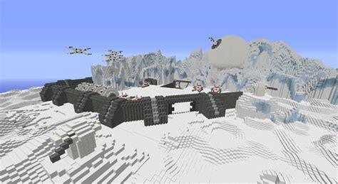 Star Wars Rebel Hoth Base by Ghostmod Minecraft Map