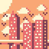 Made cityscape with some palettes - Show - GameDev.tv