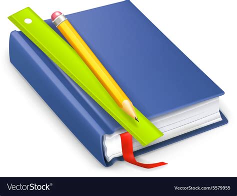 Schoolbook icon Royalty Free Vector Image - VectorStock