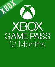 Xbox Game Pass 12 Months XBox Live Download Game Price Comparison