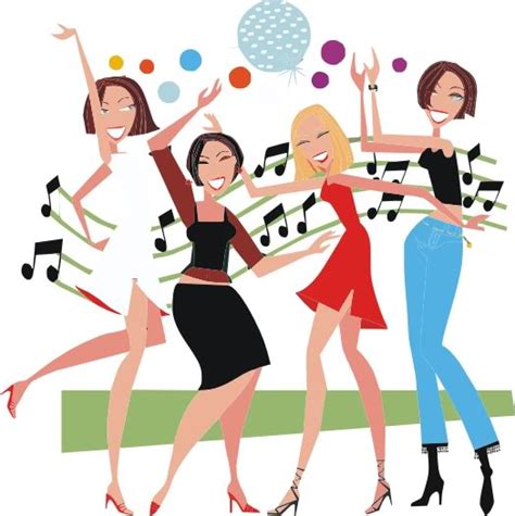 Cartoon Girls Dancing - ClipArt Best