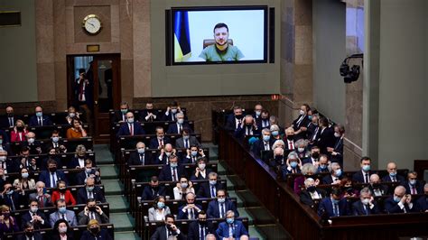 Zelensky to Address Congress in Virtual Speech - The New York Times