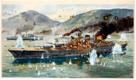 Battleship Tirpitz | Drawings and Paintings | hobbyDB