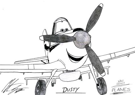 Disney's Planes - Dusty Crophopper by MortenEng21 on DeviantArt