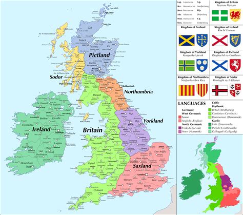 The Hundred Kingdoms: An Alternate Britain by Keperry012 on DeviantArt