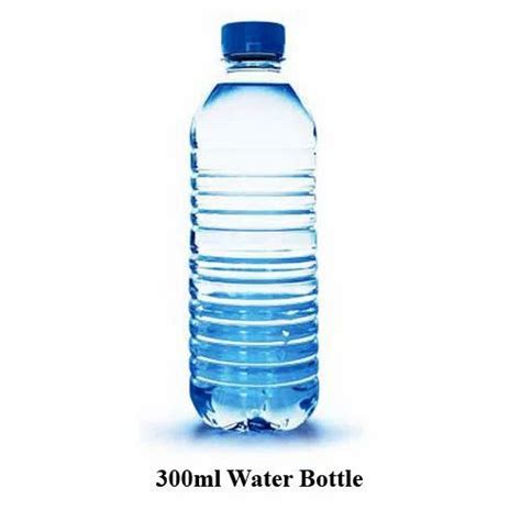 Plastic For Event And Party Supplies 300ml Water Bottle, Capacity: 300 ...