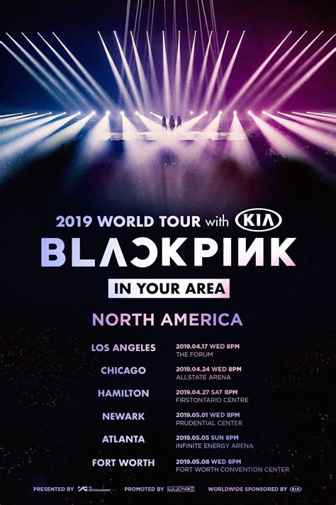 BLACKPINK announce North American tour dates for ‘BLACKPINK 2019 WORLD ...