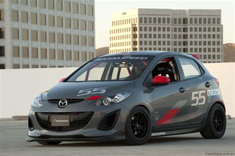 Mazda MX-5 Cup Car, Mazda2 Street, Mazda3 Turbo sedan models at SEMA show - photos | CarAdvice