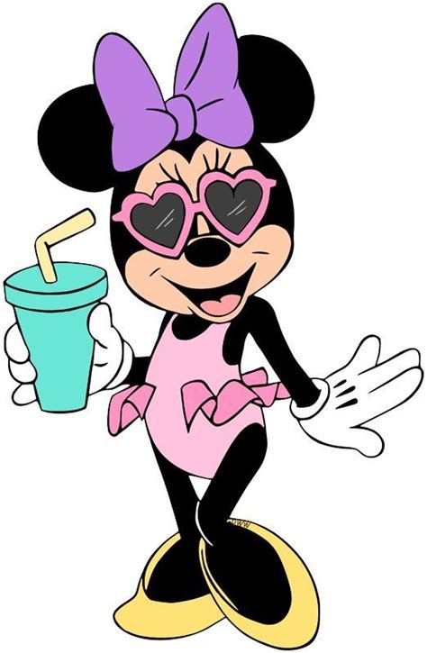 Minnie en Verano | Imagenes mickey y minnie, Dibujo de minnie, Imagenes ...