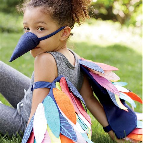 Shop Wild Wings Dress Up Set (Bird). Dress up set features a pair of intricately stitched bird ...