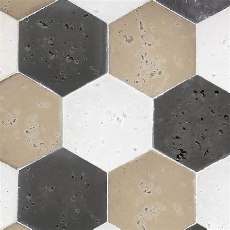 Hexagon Pavers - Peacock Pavers