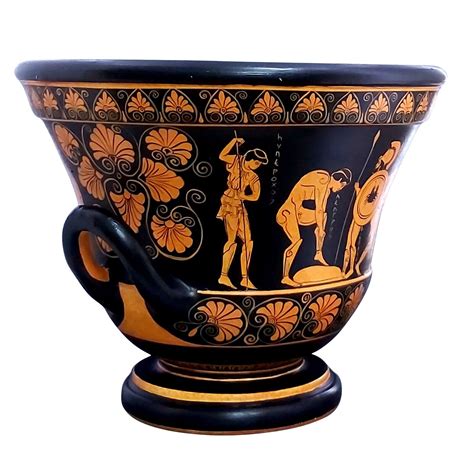 Euphronios Sarpedon krater God Hermes Vase Ancient Greek Pottery Ceramic Copy | eBay