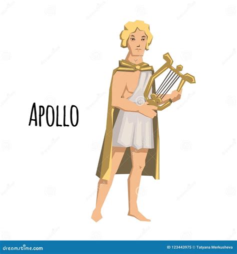 Apollo Cartoon Greek God