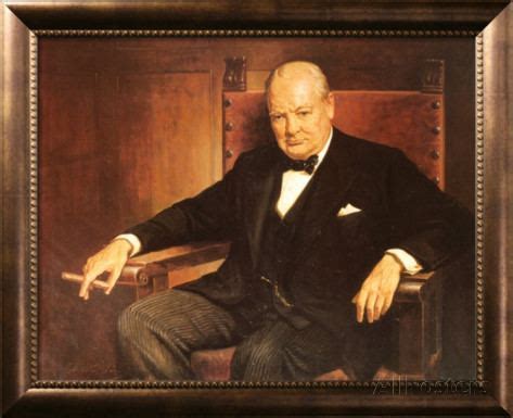 Sutherland's Portrait of Winston Churchill ~ Detailed Information ...