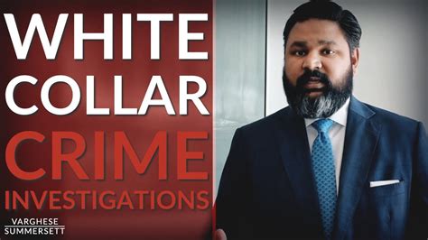 White Collar Crime Investigations - YouTube