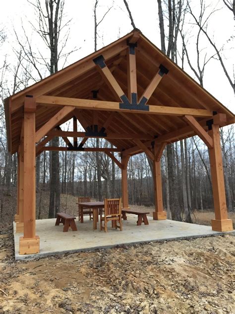 Custom Wood Pavilion Kits is now a popular standard production pavilion ...