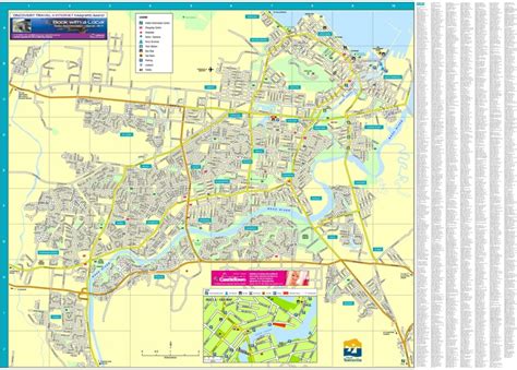 Townsville street map - Ontheworldmap.com