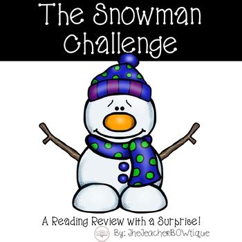 The Snowman Challenge by TheTeacherBOWtique | Teachers Pay Teachers