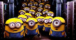 Waving minions GIF - minions despicableme wave GIFs | Say more with Tenor