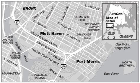 South Bronx Map