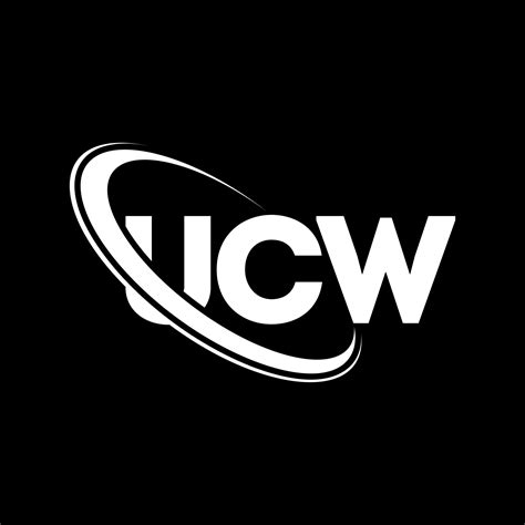 UCW logo. UCW letter. UCW letter logo design. Initials UCW logo linked ...