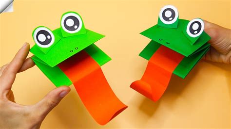 Printable Frog Hand Puppet Paper Craft For Kids, 50% OFF