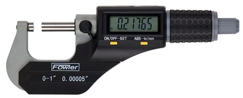 Fowler 0-1"/0-25mm Xtra-Value II Electronic Micrometer 54-870-001-0 - Nicol Scales