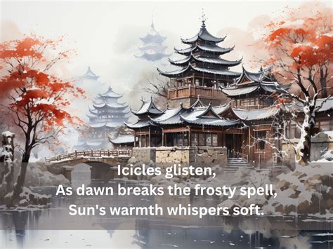 Winter Haiku Poems 5 7 5