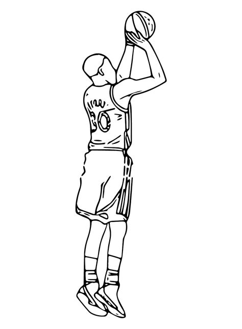 Stephen Curry Coloring Pages Online For Kids!