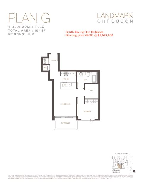 Landmark On Robson Floor Plans - floorplans.click