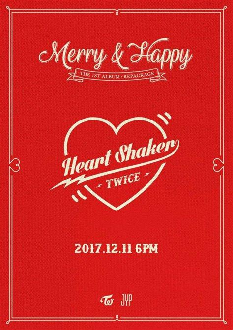 TWICE's "Heart Shaker" 1st Repackaging Album! | Twice (트와이스)ㅤ Amino